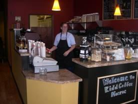 Laurie Triick at Kidd Coffee Monroe