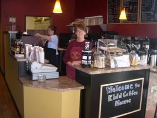 Peggy Lacy at Kidd Coffee Monroe