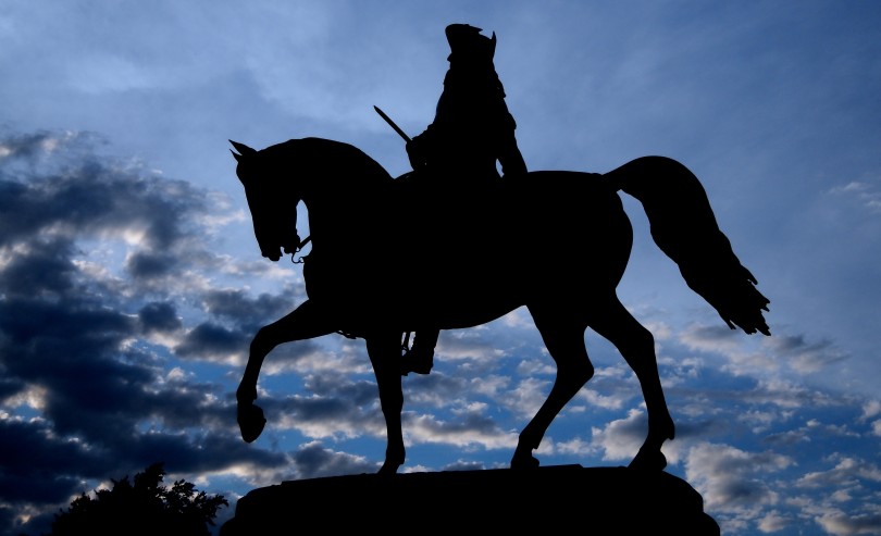 Revolutionary War Monument in Boston