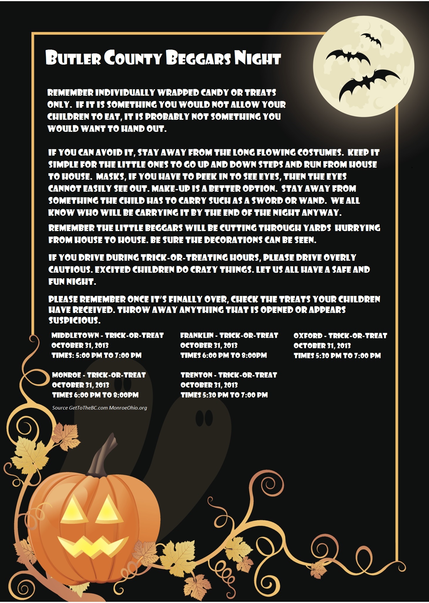 Beggars Night 2024 Clark County Ohio Anny